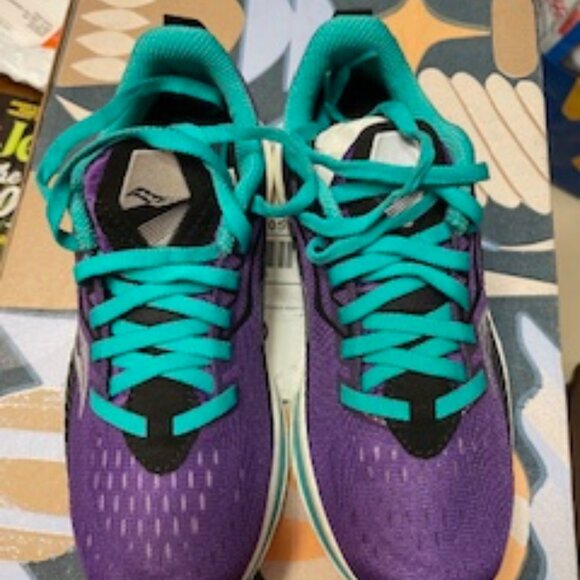 SAUCONY WOMEN'S ENDORPHIN SPEED 2 RUNNING SHOE, CONCORD/JADE, 5 - NIB - NWT - Picture 7 of 14